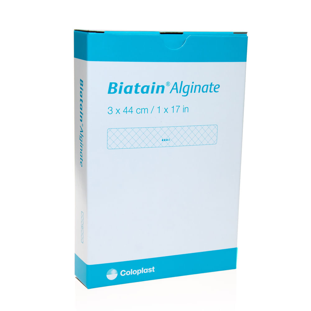 Curativo Alginato Fita 40cm Biatain 6 Unidades