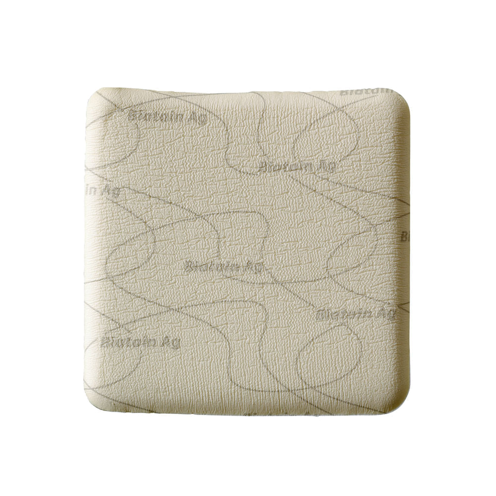 Curativo Biatain Ag Espuma Com Prata Não Adesivo 15x15 5 Unidades
