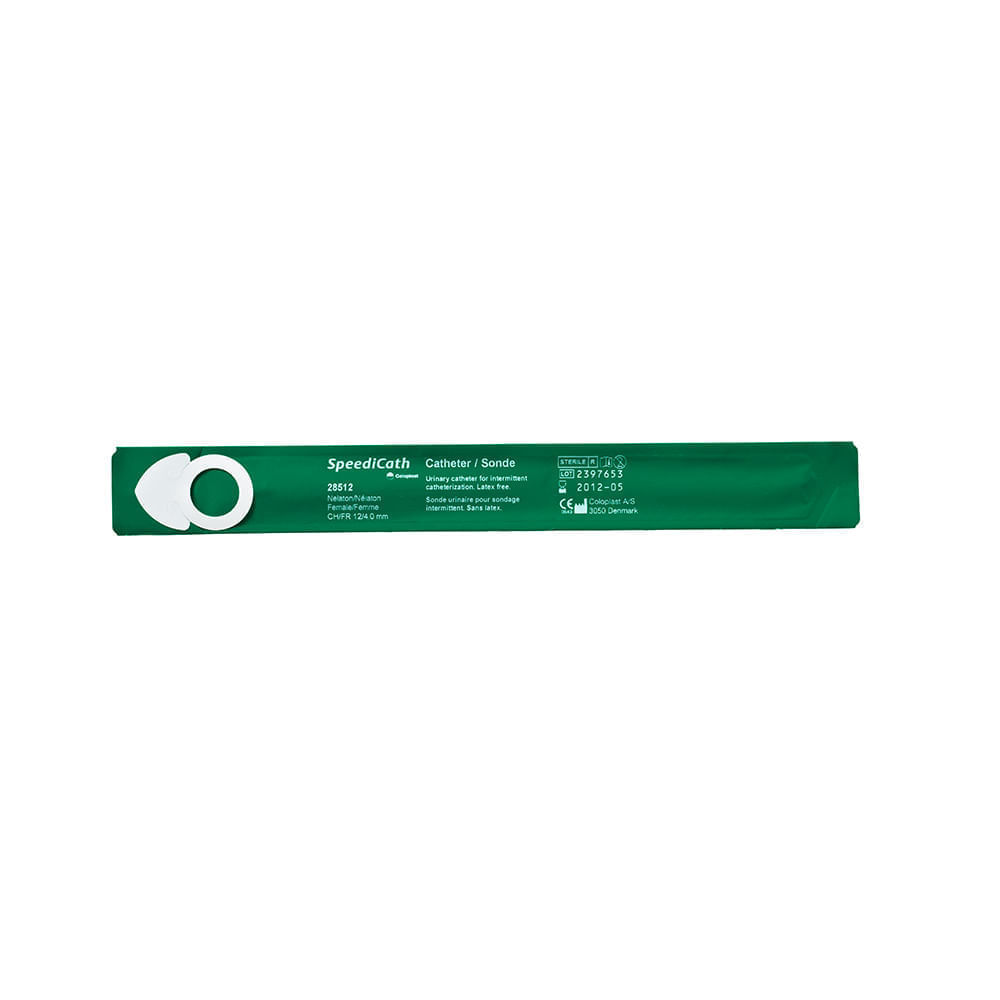 Kit 30 Cateteres SpeediCath Standard Feminino CH 12