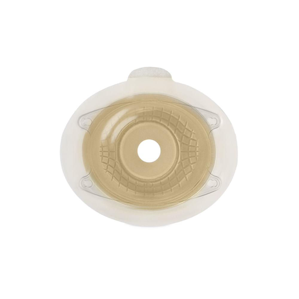 SenSura Mio 2 Peças Base Adesiva Convex Light 70mm Recortável 15-53mm 5 Unidades
