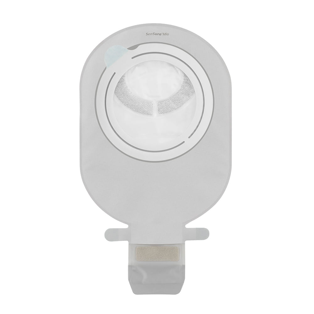 SenSura Mio Max 2 Peças Flex Drenável Cinza 90mm 30 Unidades