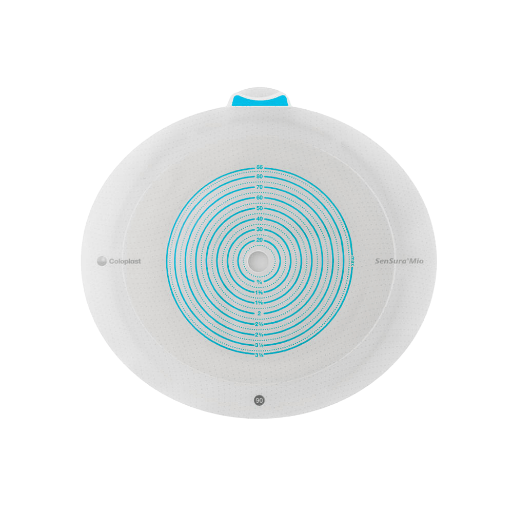 Base Adesiva Flex Plana 90mm Sensura Mio 10 Unidades