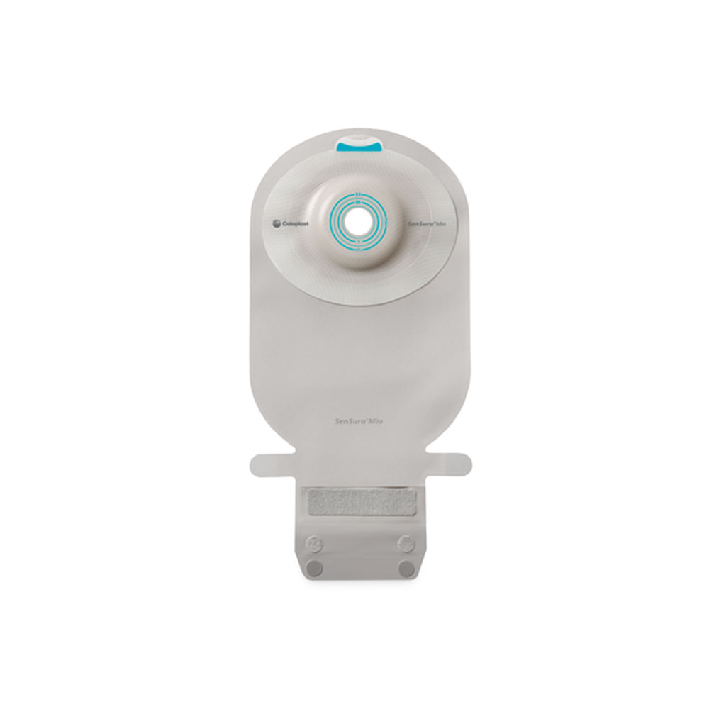 SenSura Mio 1 Peça Convex Profunda Drenável Cinza 10-43mm Maxi 10 Unidades