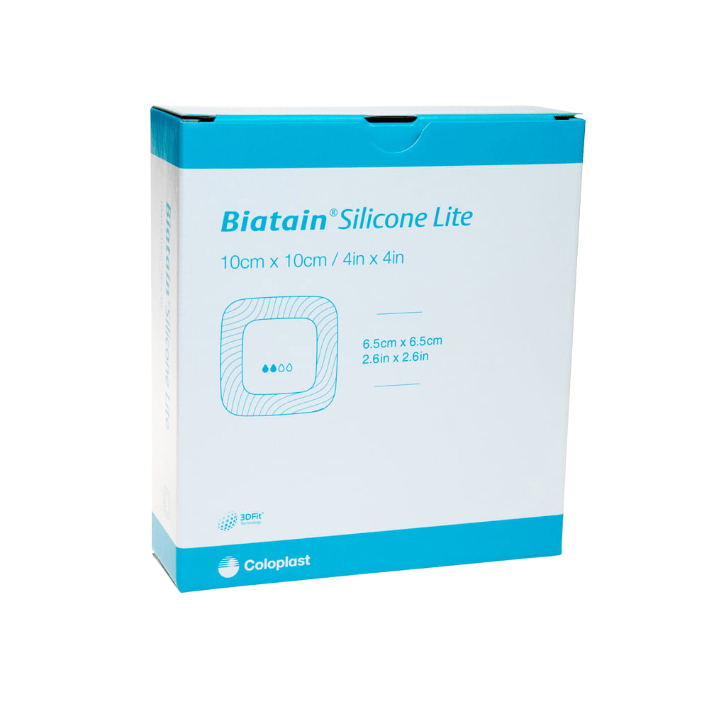 Curativo Biatain Silicone 10x10 Lite 10 Unidades