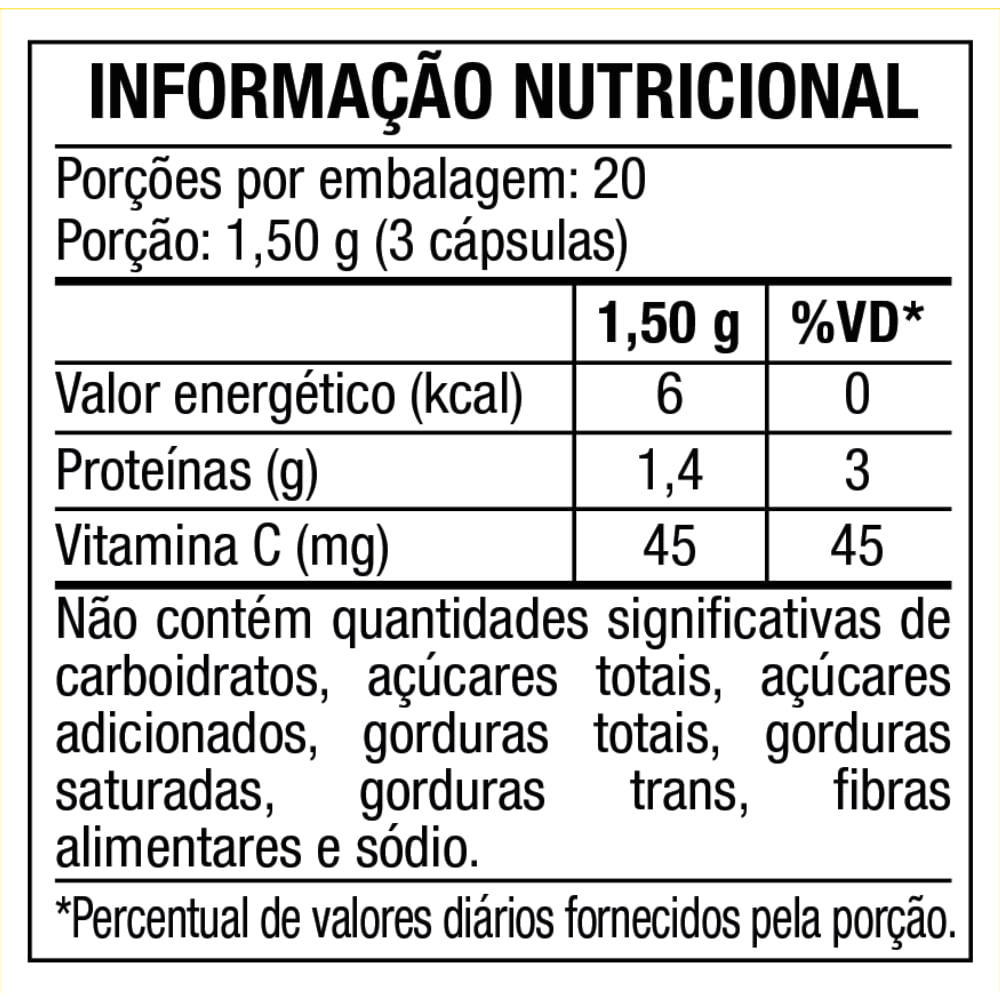 COLÁGENO HIDROLISADO + VITAMINA C MAXINUTRI 60 CÁPSULAS