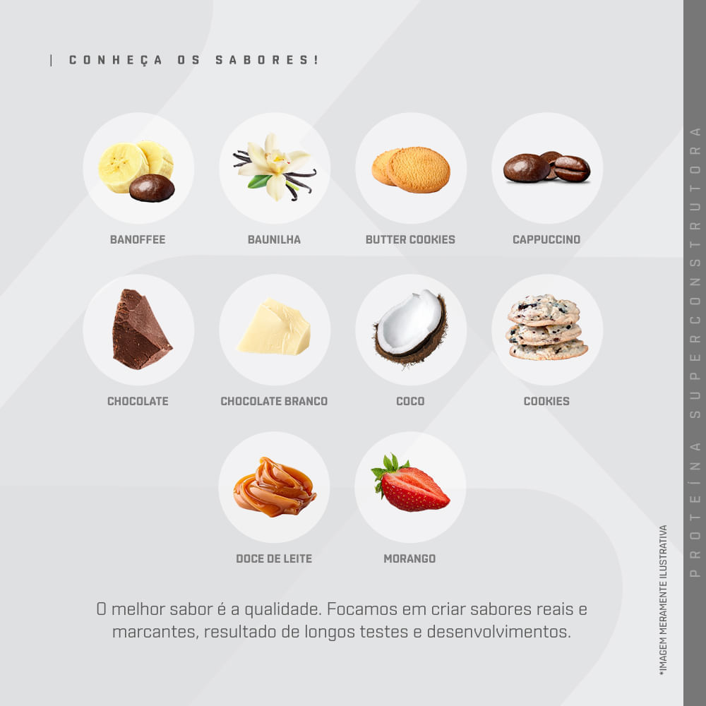 Whey Protein Concentrado Dux Nutrition Sabor Cookies 900g