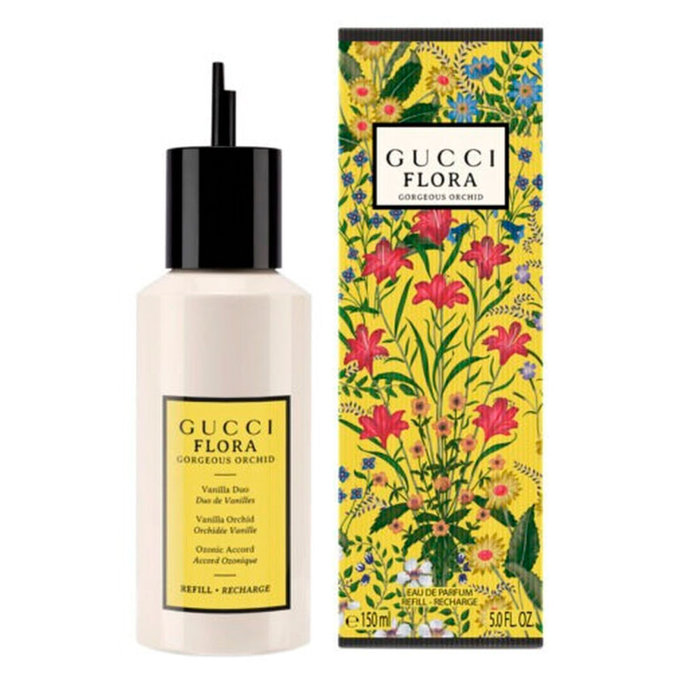 Gucci Flora Gorgeous Orchid Eau de Parfum Perfume Feminino Refil 150ml