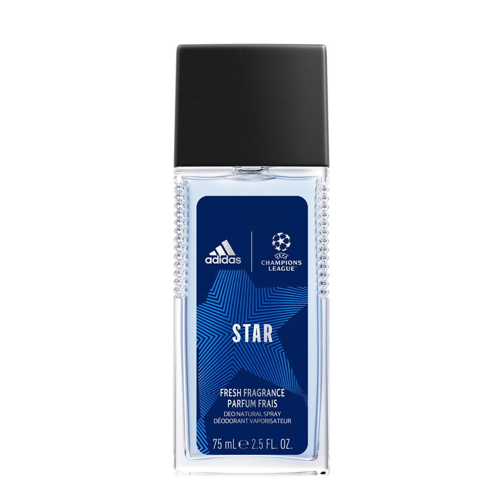 Desodorante Masculino UEFA Natural Spray Adidas 75ml