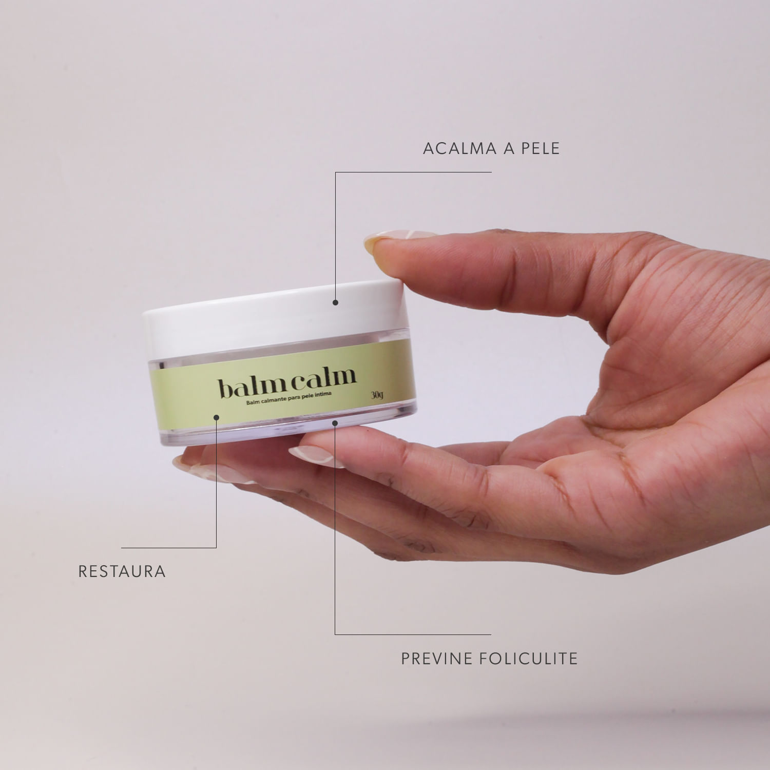 Hidratante Íntimo Alívio Imediato e Hidratação Profunda Balm Calm Skintimy