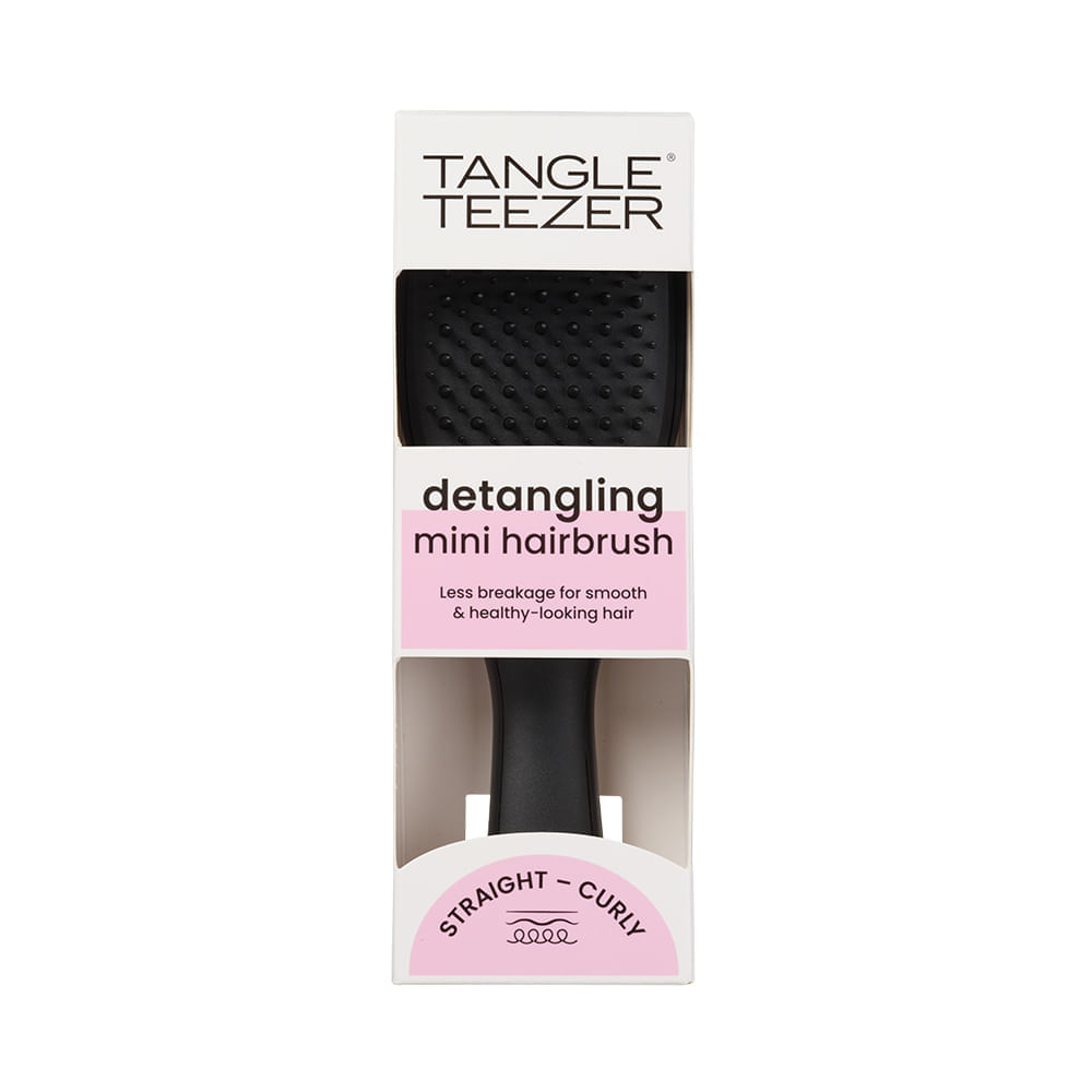 Escova de Cabelo Desembaraçadora Tangle Teezer The Ultimate Detangler Mini Preta