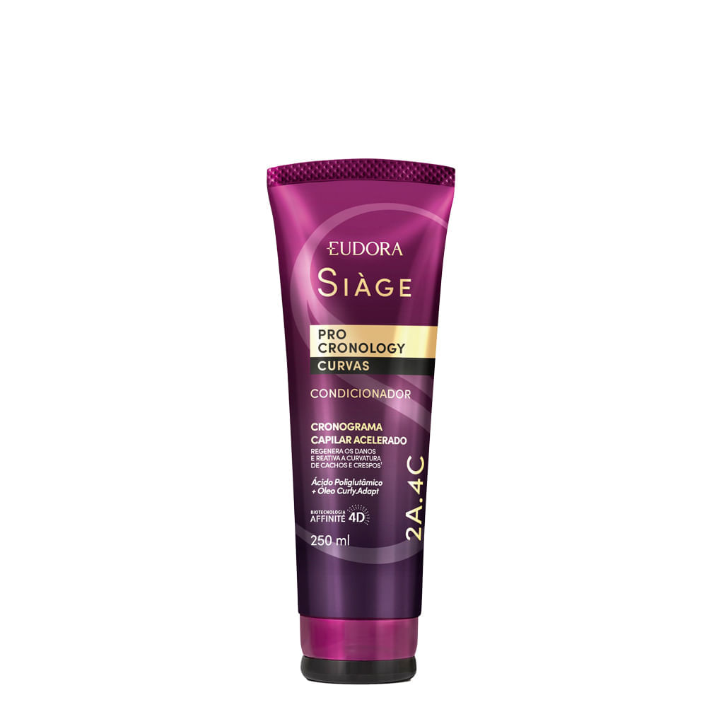 Condicionador Eudora Siàge Pro Cronology Curvas 250 Ml