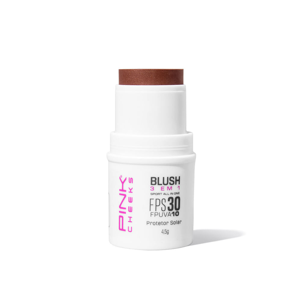 Blush Pink Cheeks Sport All In One Bronze Carioca FPS 30 Fpuva 10 4,5g