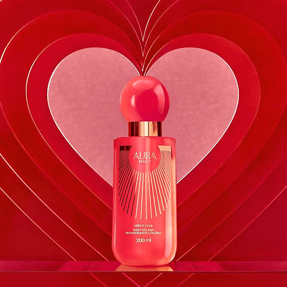 Body Splash Venus Love Aura Beauty 200ml