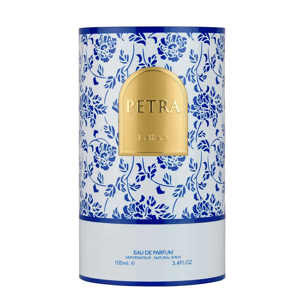 Perfume Árabe Feminino Petra Lattafa Eau de Parfum 100ml
