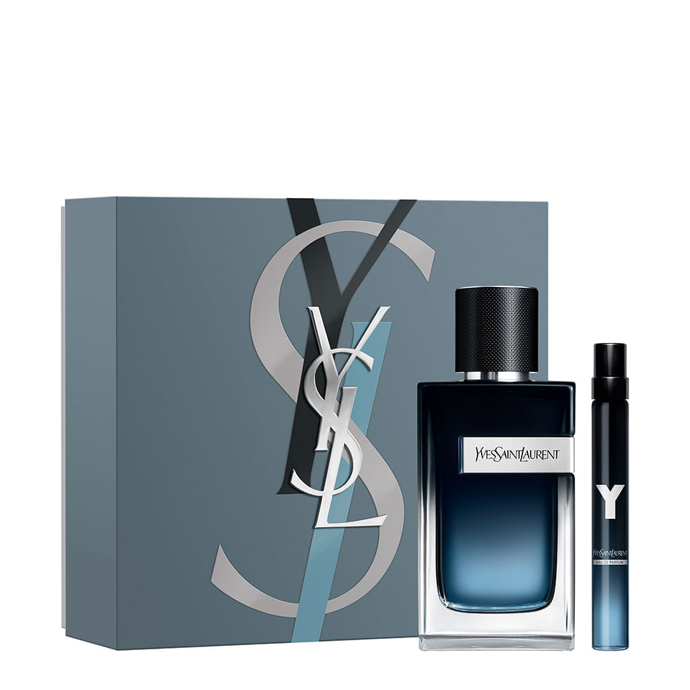 Kit Yves Saint Laurent Y Masculino Eau De Parfum 100ml + Travel
