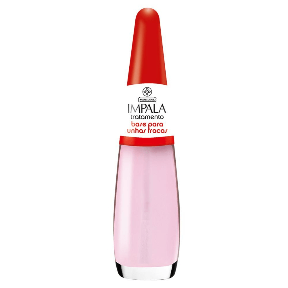 Esmalte Tratamento Base Para Unhas Fracas Impala 7,5ml