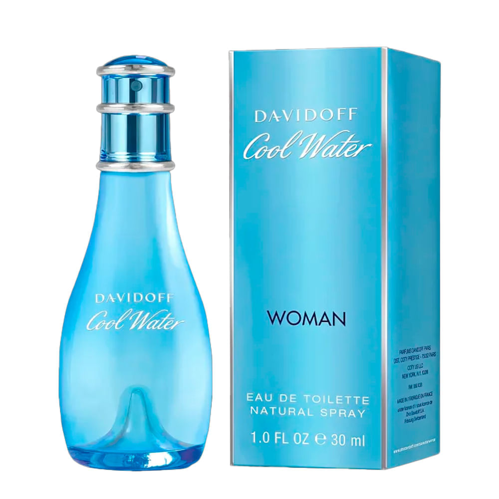 Davidoff Cool Water Woman Eau de Toilette Perfume Feminino 30ml