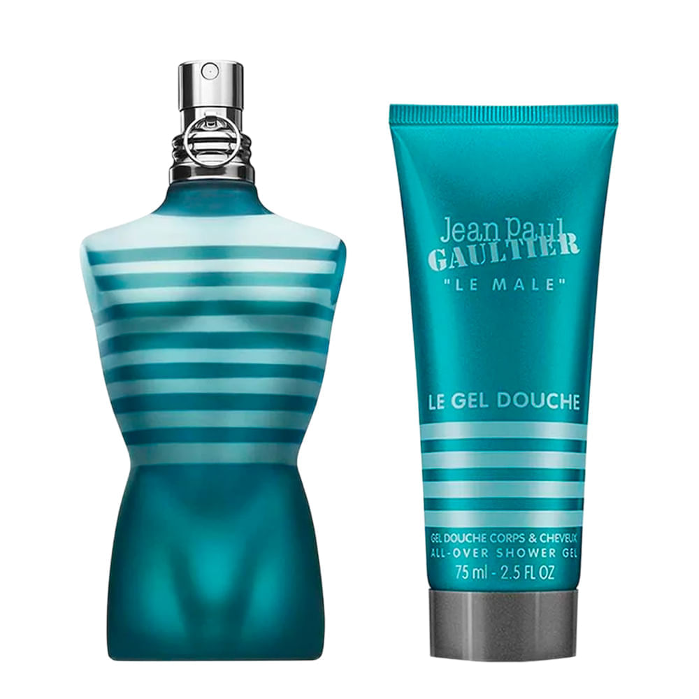 Kit Eau de Toilette Perfume Masculino 75ml + Shower Gel Jean Paul Gaultier 75ml