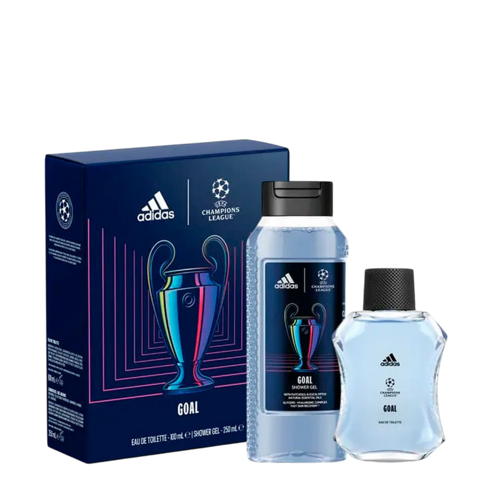 Kit Perfume Masculino Uefa 11 Eau De Toilette 100ml + Shower Gel 250ml Adidas