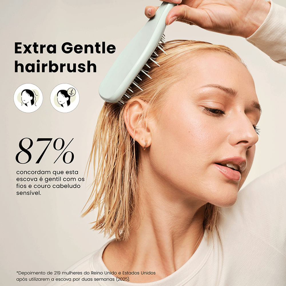The Ultimate Detangler Extra Gentle Yellow Tangle Teezer