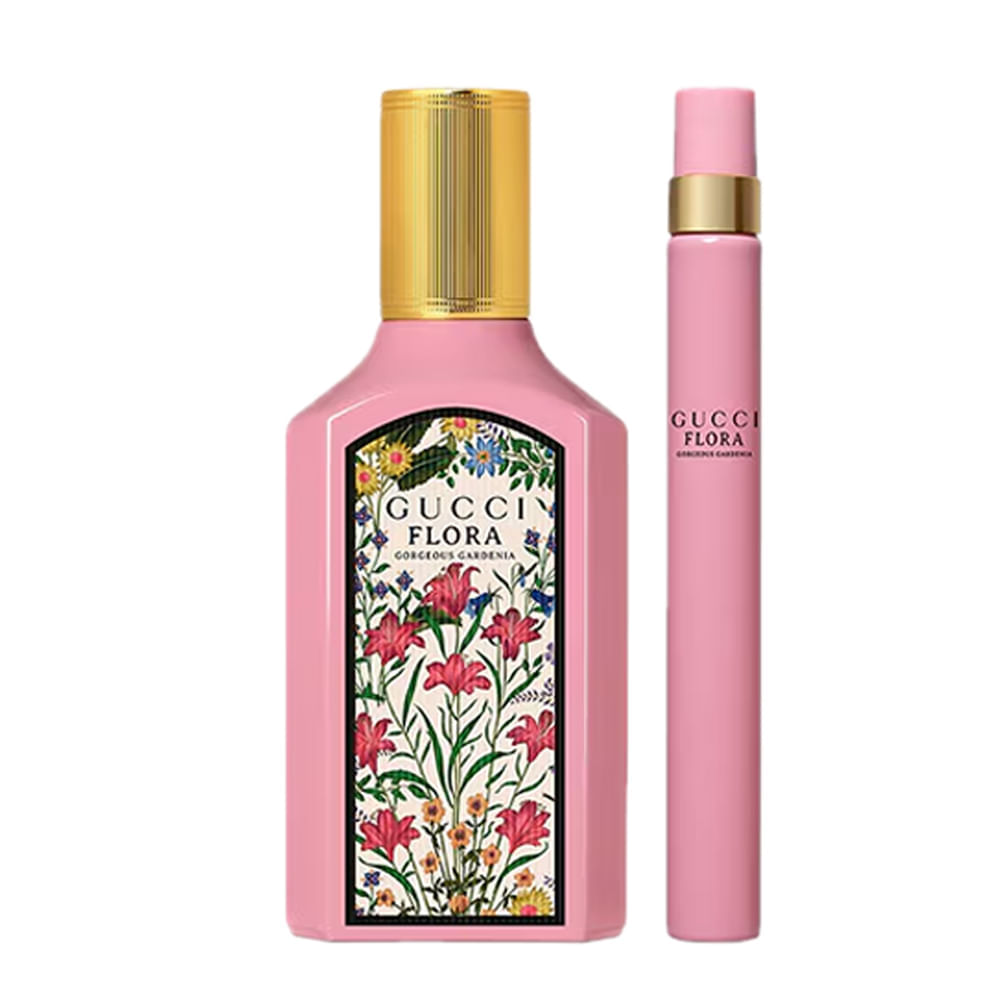 Kit Gucci Flora Gardenia Eau de Pafum Feminino 50ml + 10ml
