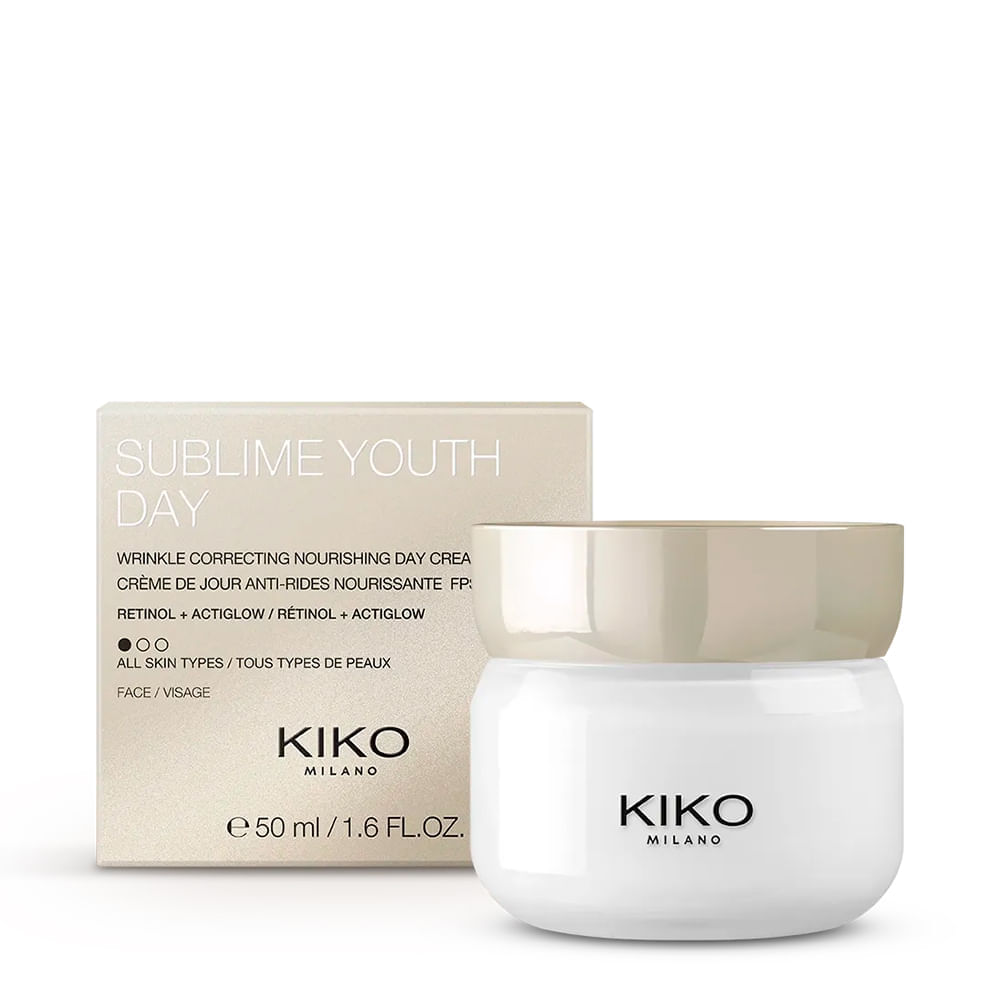 Creme Facial Sublime Youth Day Kiko Milano 50ml