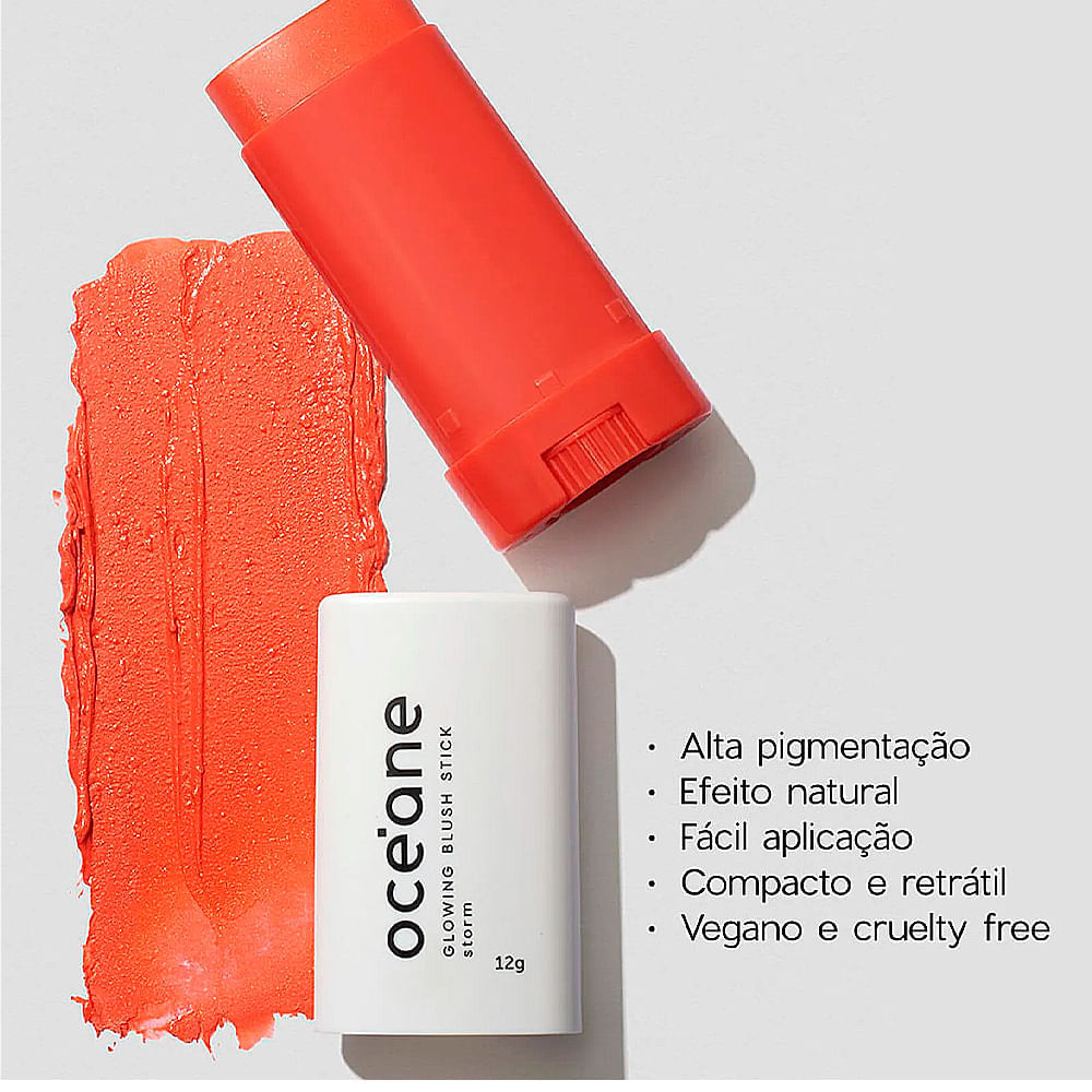 Océane Glowing Blush Stick BF Limited Storm 12g