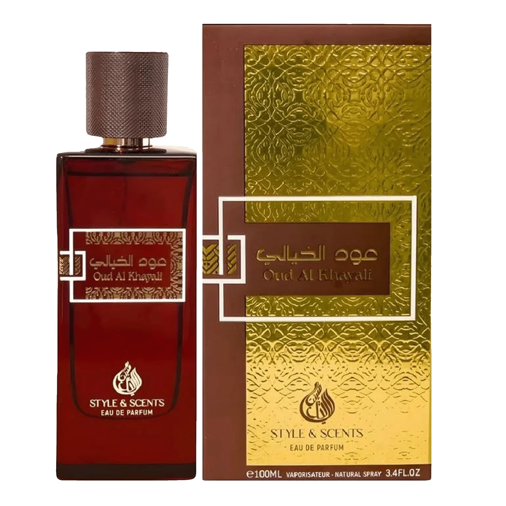 Perfume Feminino Style E Scent Oud Al Khayali Eau de Parfum 100ml