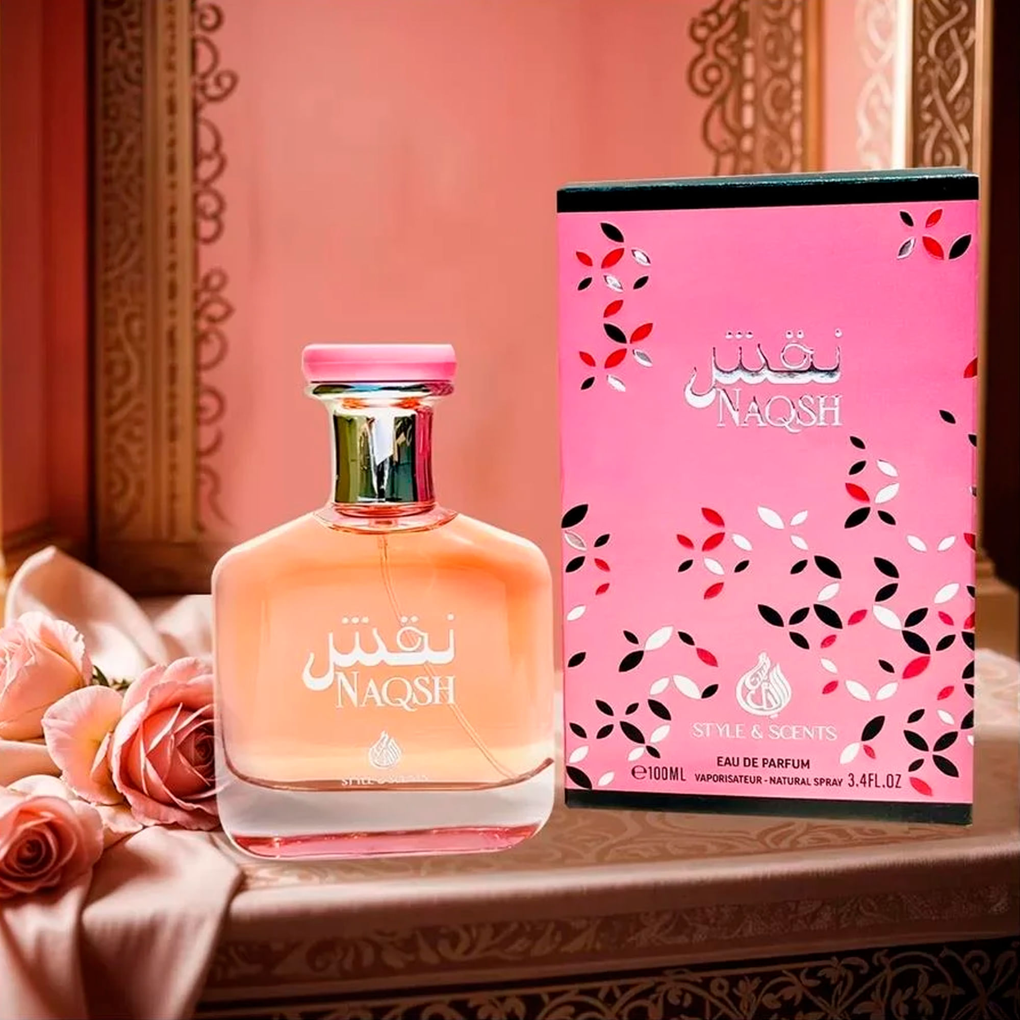 Perfume Feminino Árabe Style E Scent Naqsh Eau de Parfum 100ml