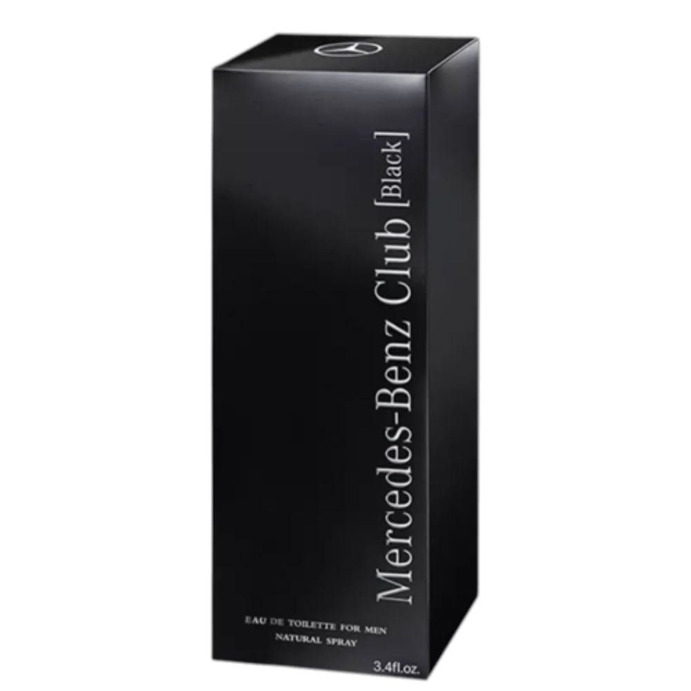 PERFUME MASCULINO CLUB BLACK EAU DE TOILETTE MERCEDES BENZ 100ML