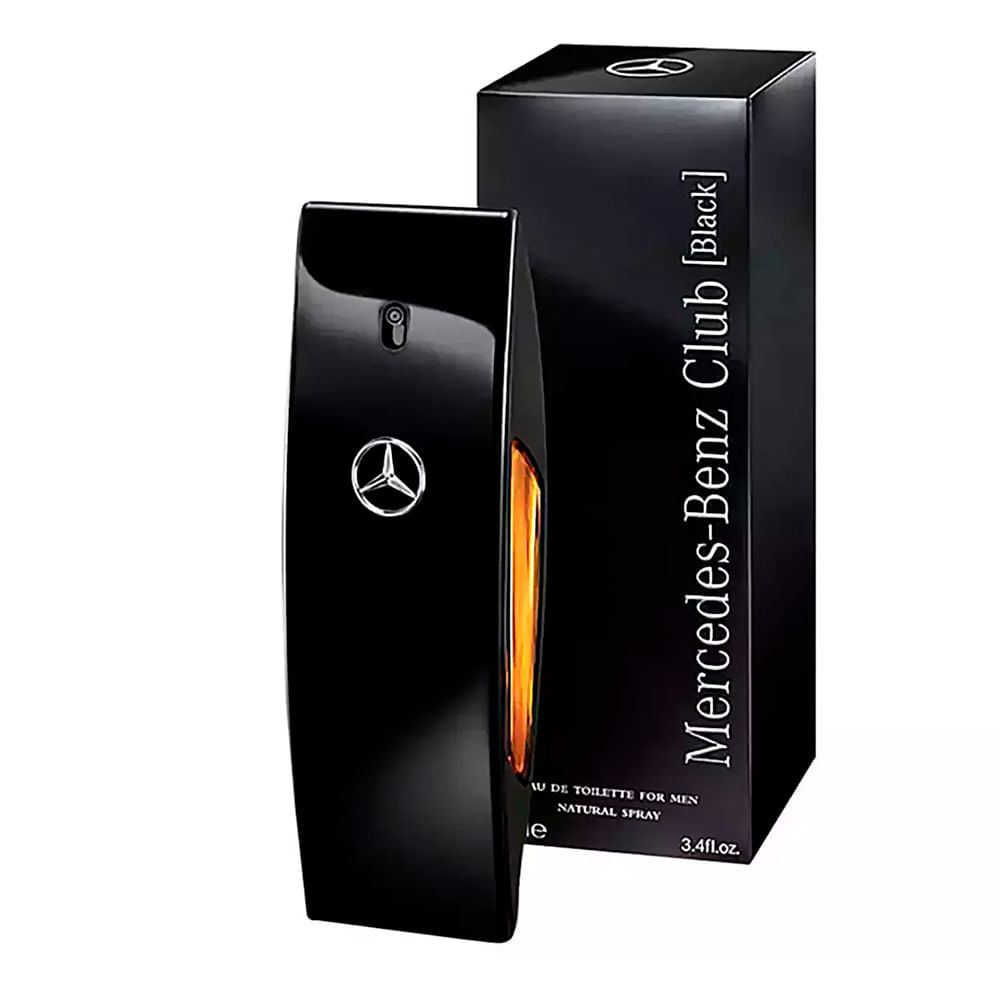 PERFUME MASCULINO CLUB BLACK EAU DE TOILETTE MERCEDES BENZ 100ML