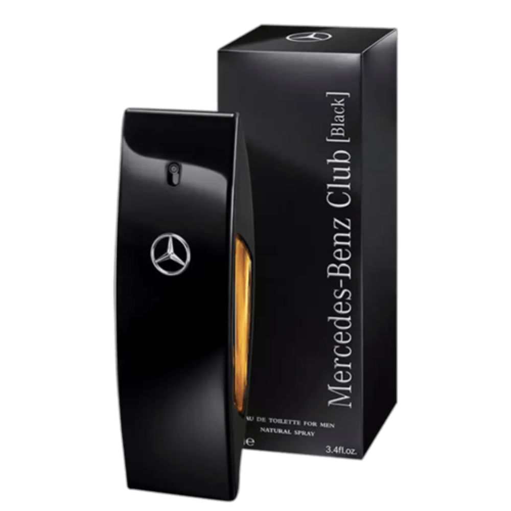 PERFUME MASCULINO CLUB BLACK EAU DE TOILETTE MERCEDES BENZ 100ML