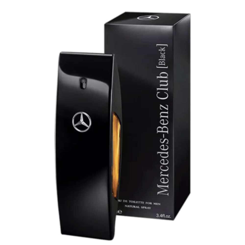 PERFUME MASCULINO CLUB BLACK EAU DE TOILETTE MERCEDES BENZ 100ML