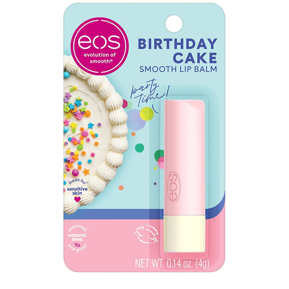 EOS Stick Lip Balm Smoth Birthday Cake