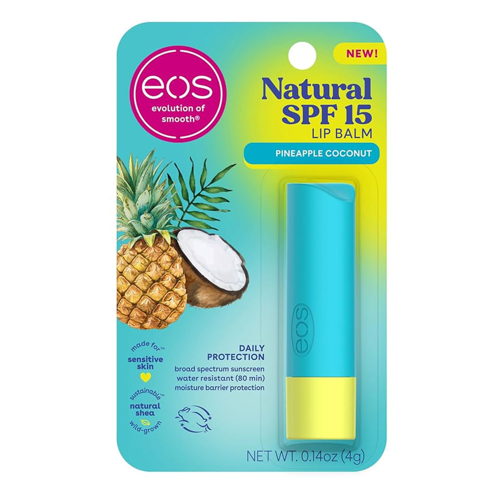 Lip Balm EOS Stick Natural SPF 15 Pineapple Coconut