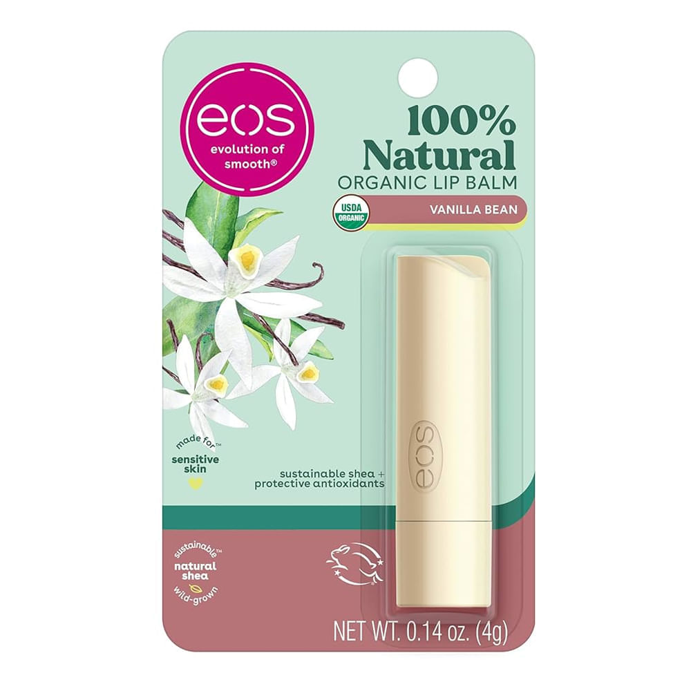 Lip Balm Organic Stick Vanilla Bean EOS