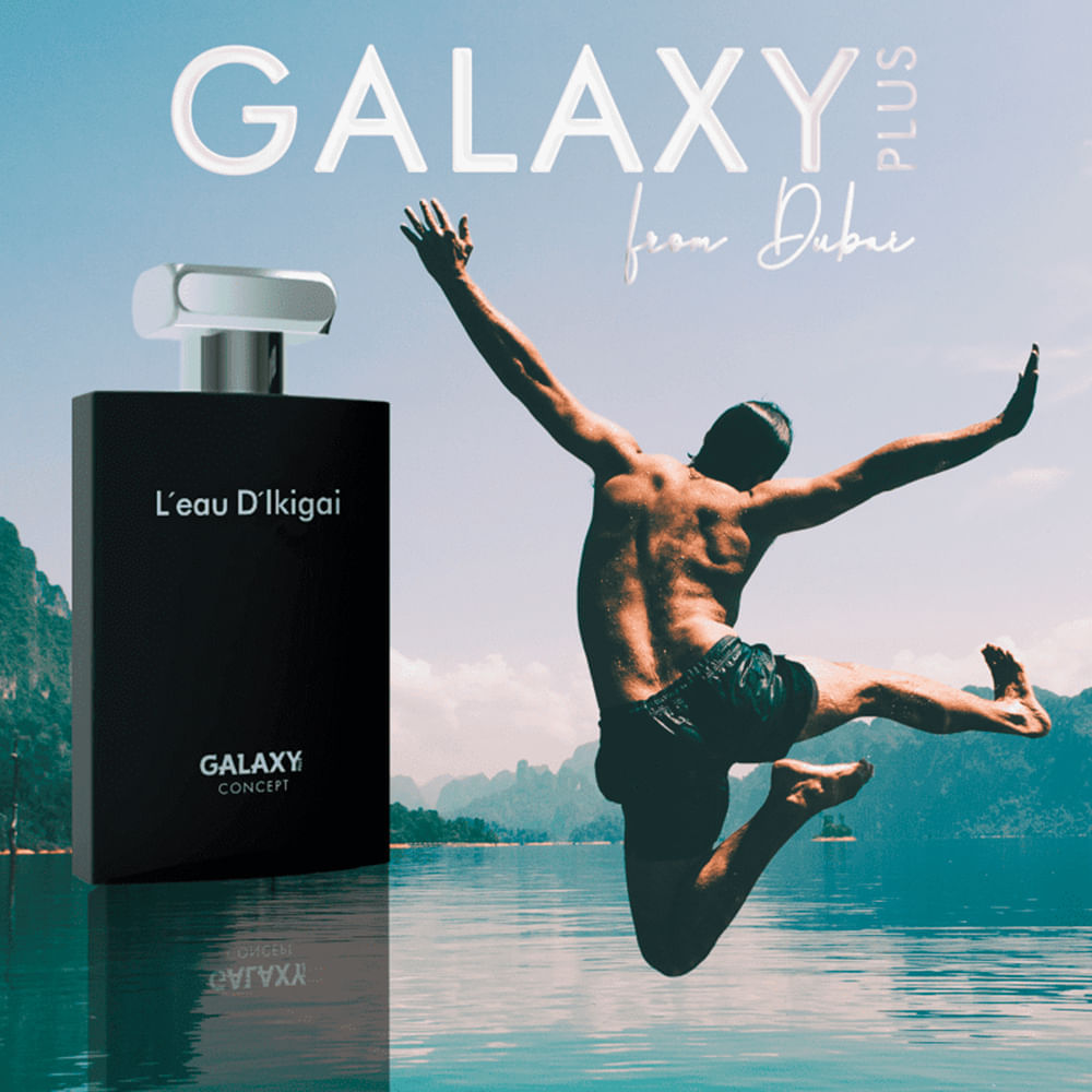 Perfume Masculino L'Eau D'Ikigai Eau de Parfum Galaxy Plus Concept 100ml