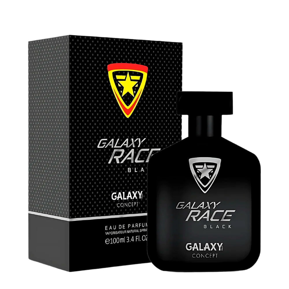 Perfume Masculino Eau de Parfum Concept Race Black Galaxy 100ml