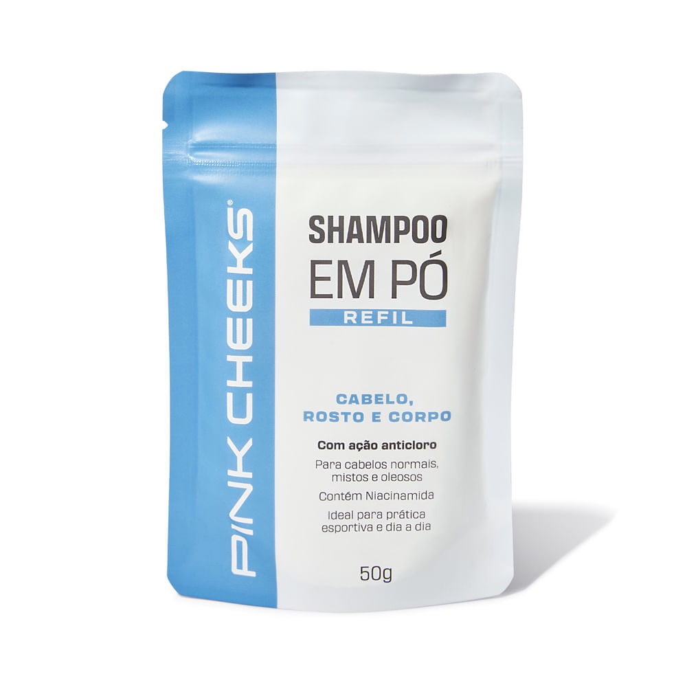 Shampoo em Pó Pink Cheeks Refil 50g