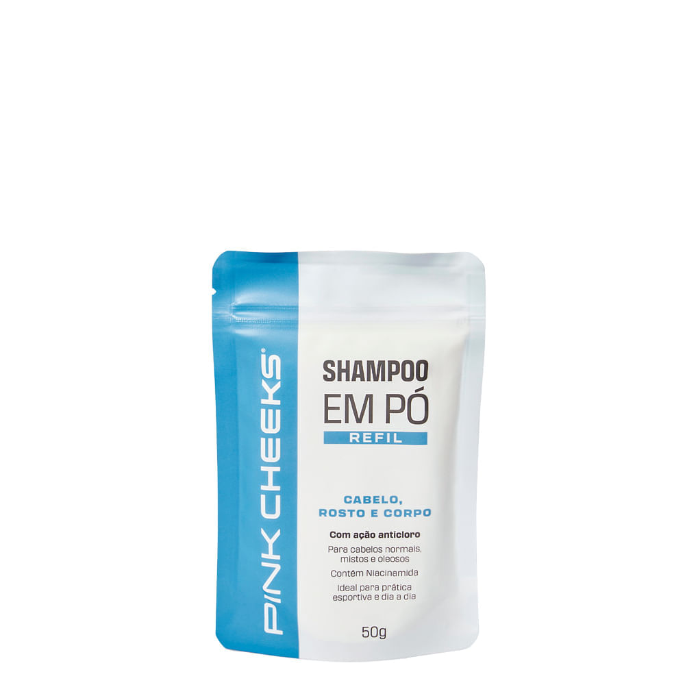 Shampoo em Pó Pink Cheeks Refil 50g