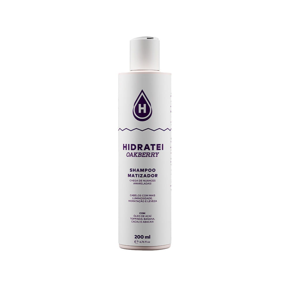 Shampoo Oakberry Matizador Hidratei 200ml