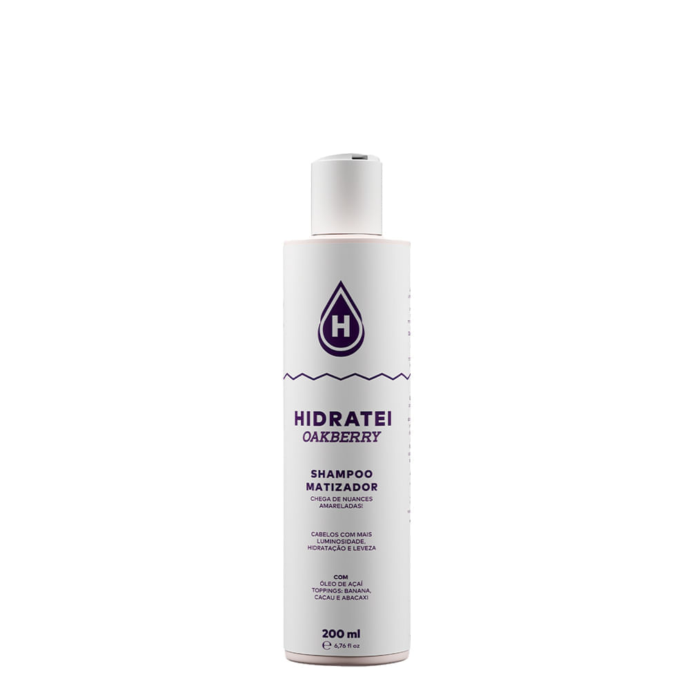 Shampoo Oakberry Matizador Hidratei 200ml