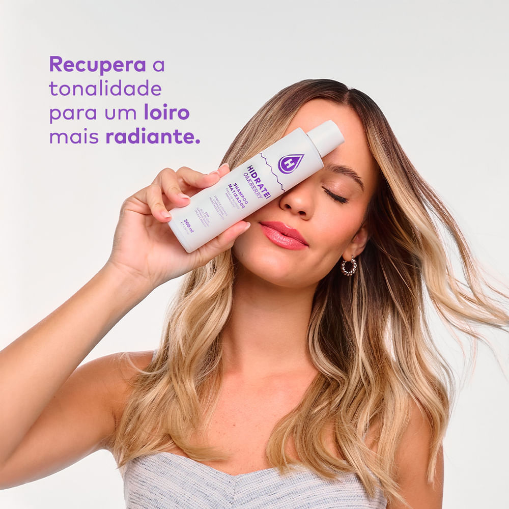 Shampoo Oakberry Matizador Hidratei 200ml