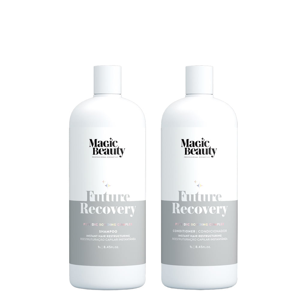 Kit Magic Beauty Future Recovery  Shampoo 1000 Ml + Condicionador 1000 Ml