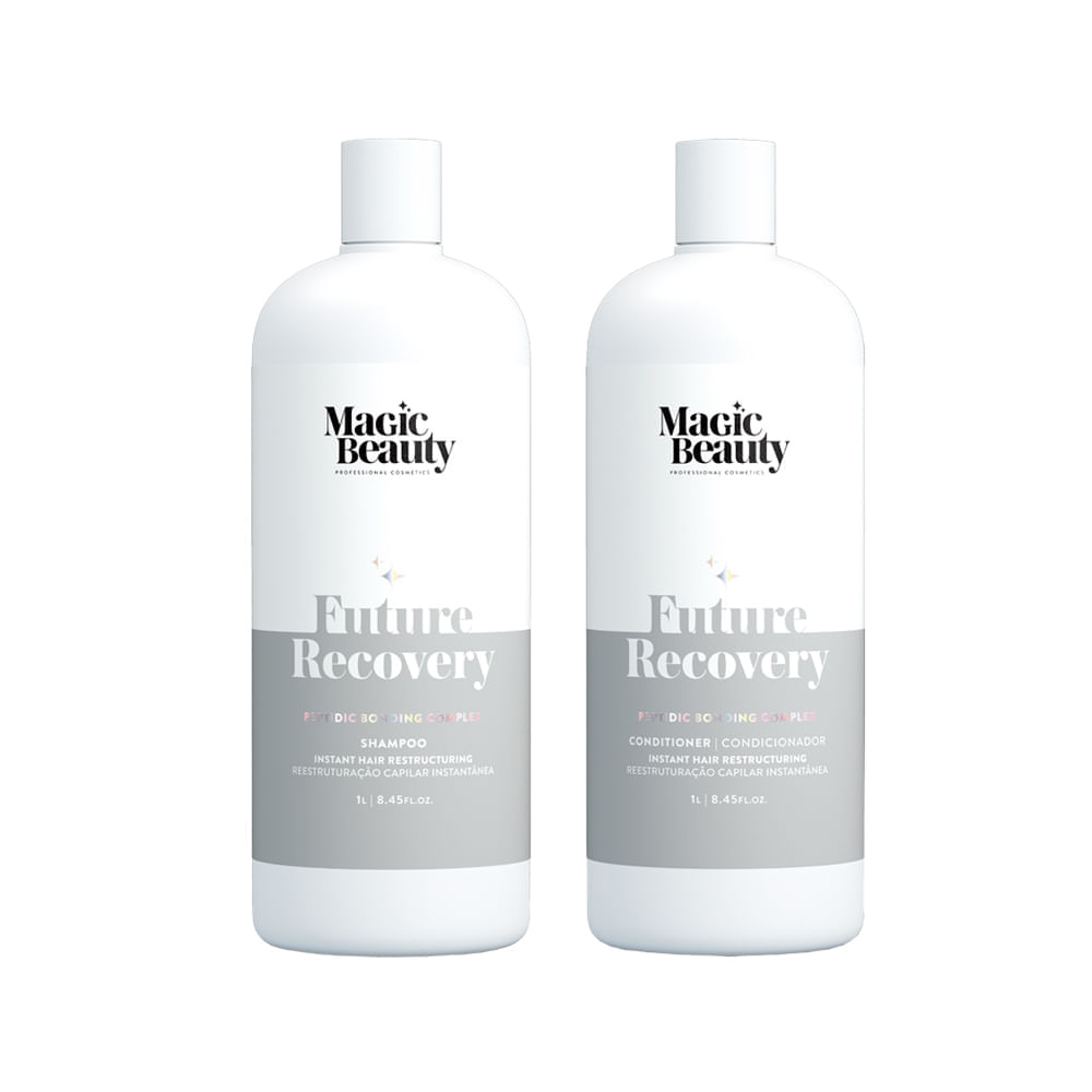 Kit Magic Beauty Future Recovery  Shampoo 1000 ml + Condicionador 1000 ml