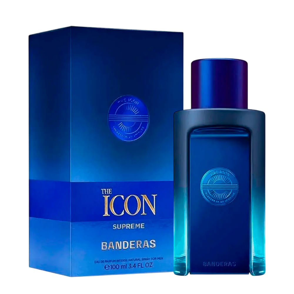 Perfume Masculino Eau de Parfum Icon Man Supreme  Antonio Banderas 100ml
