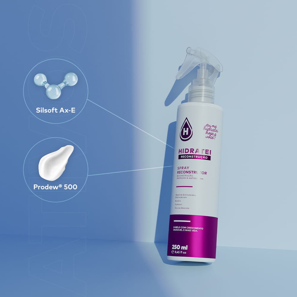 Spray Reconstrução Leave-in Hidratei 250ml