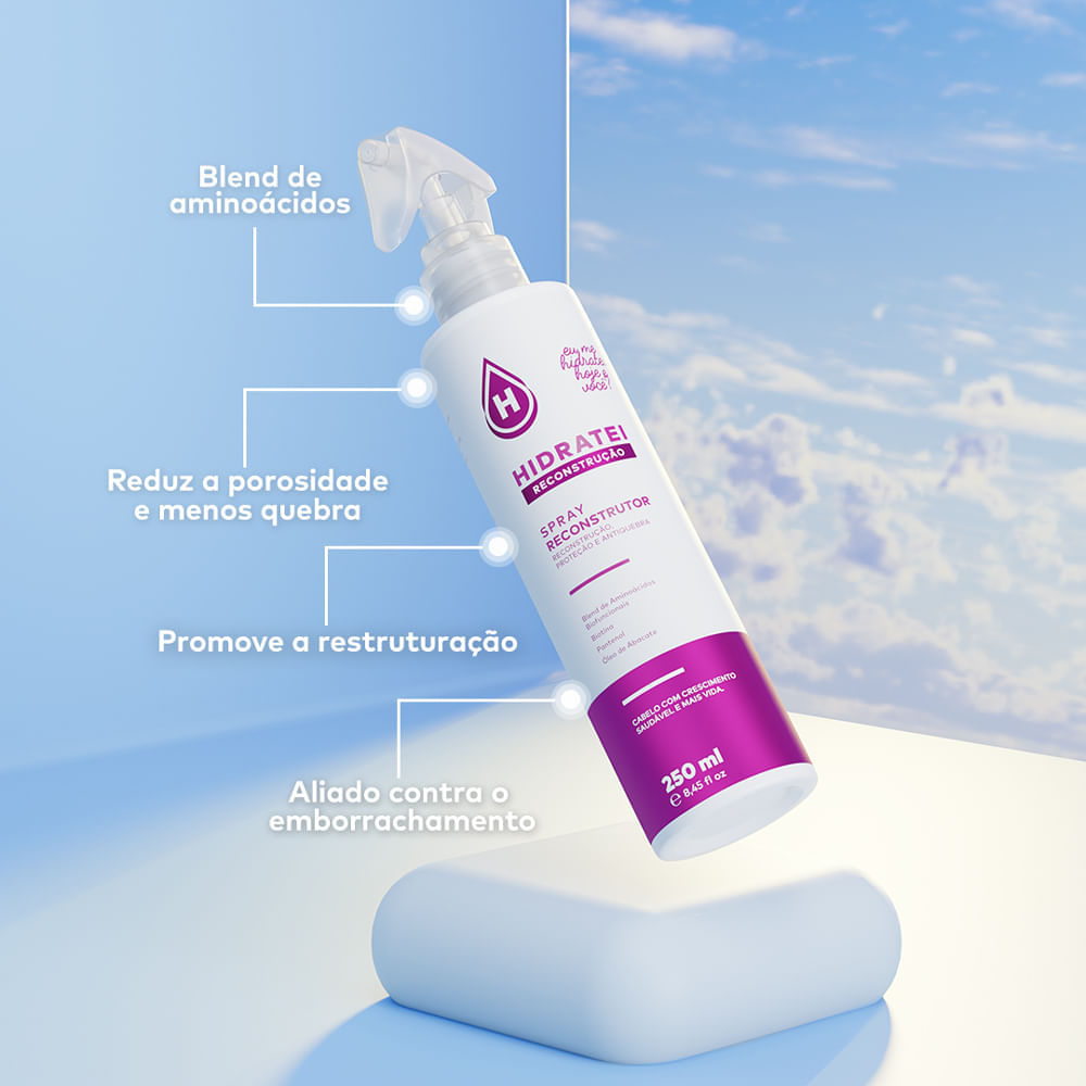 Spray Reconstrução Leave-in Hidratei 250ml