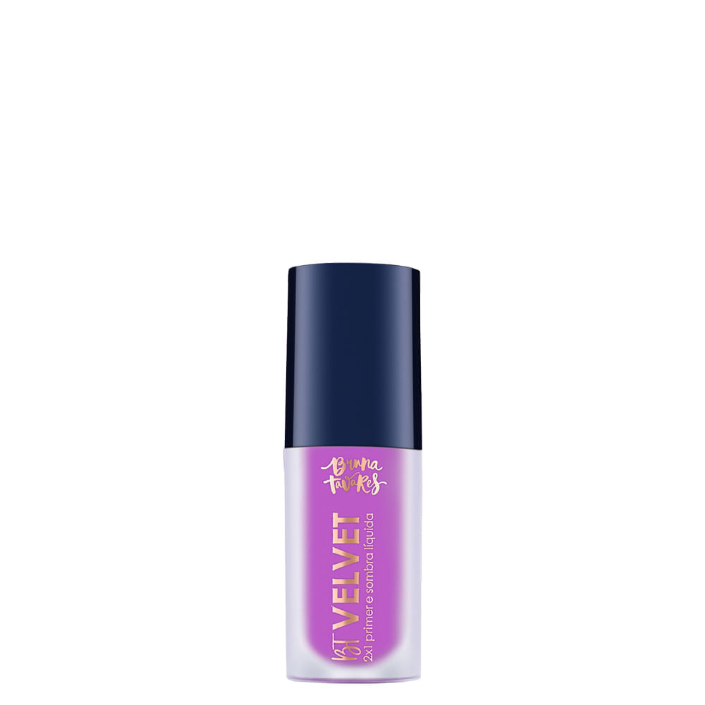 Sombra Líquida e Primer 2x1 Bruna Tavares BT Velvet Violet 6ml