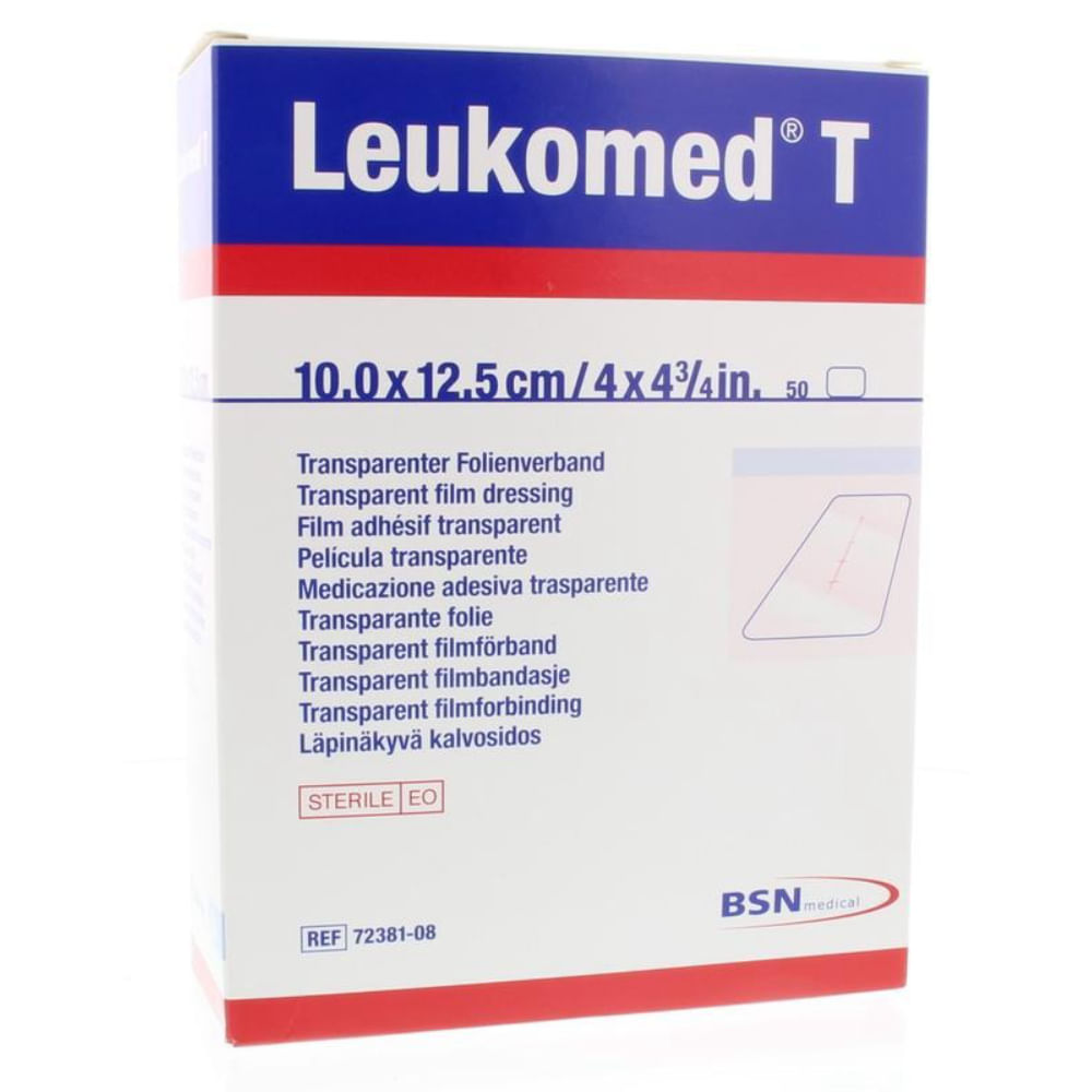 Leukomed T Curativo Filme Transparente 10 × 12,5 cm BSN Unidade